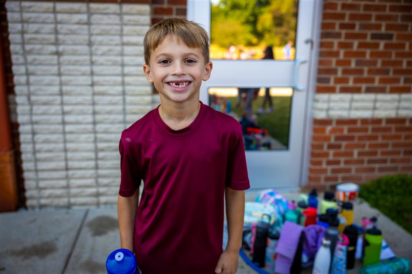 Students enjoy the Nolensville Elementary Fun Run